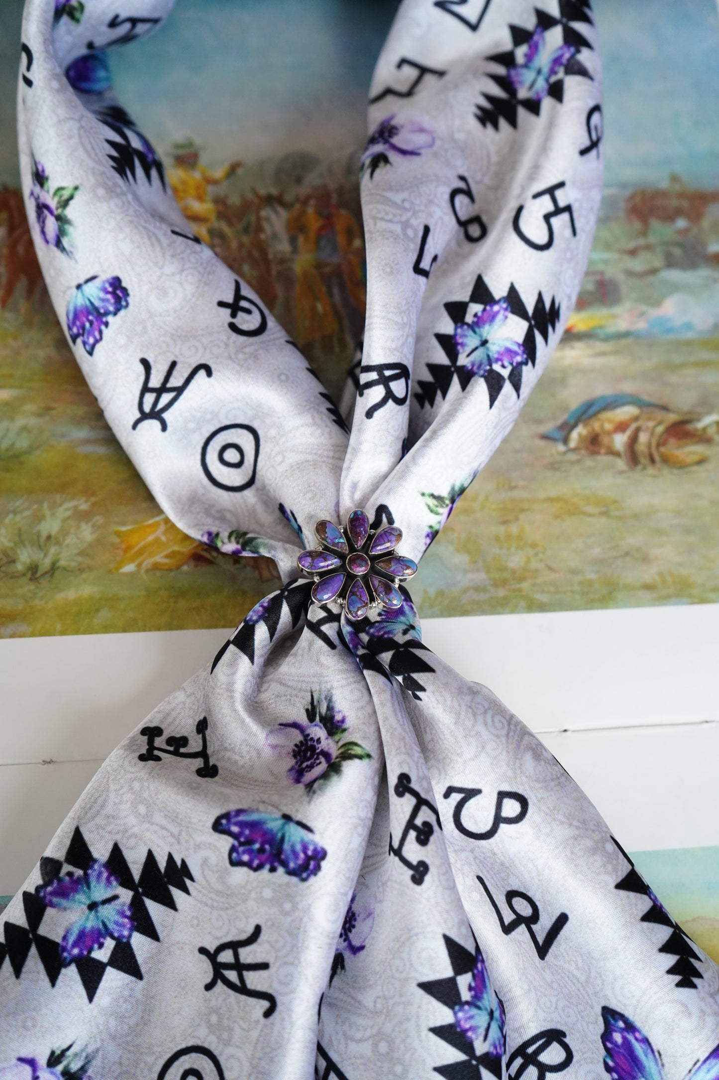 Branded Butterflies Wild Rag