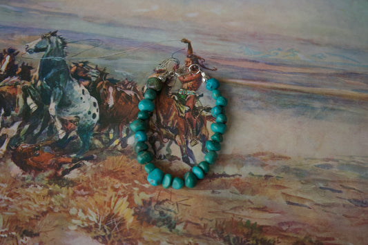 Turquoise Beaded Bracelet