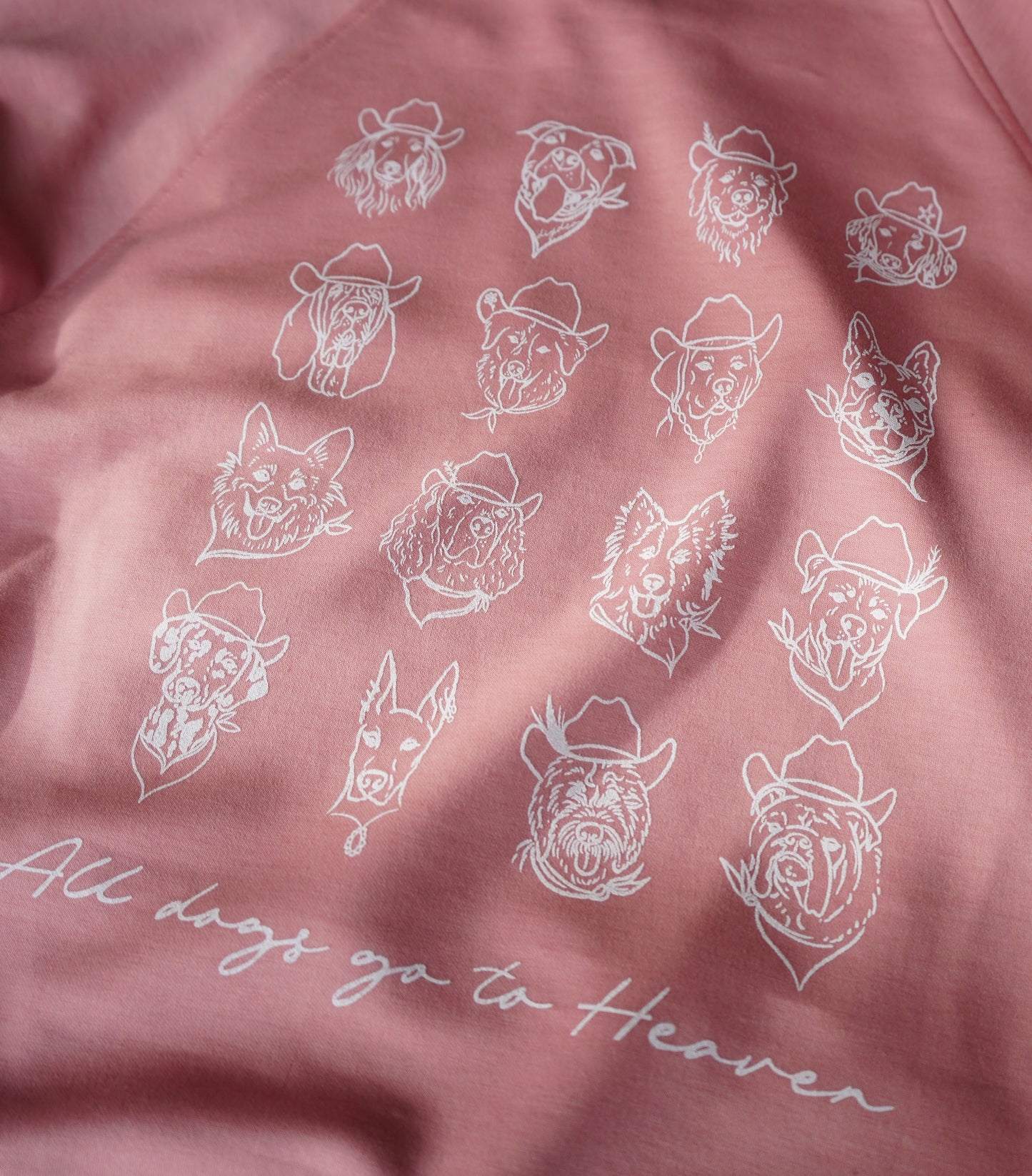 All Dogs - 1/2 Zip Pullover Sweatshirt Women's