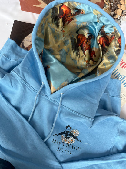 Satin Lined Western Hoodies - DiYDCo ORIGINALS