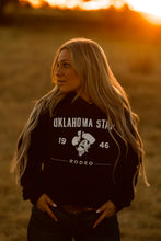 Load image into Gallery viewer, B/W Pistol Pete Rodeo Hoodie