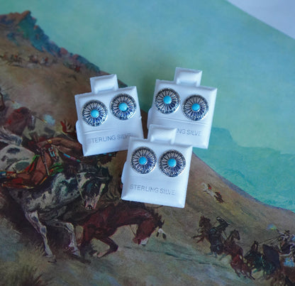 Dainty Daily Turquoise Earrings