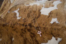 Load image into Gallery viewer, Pink Conch Cross Necklace