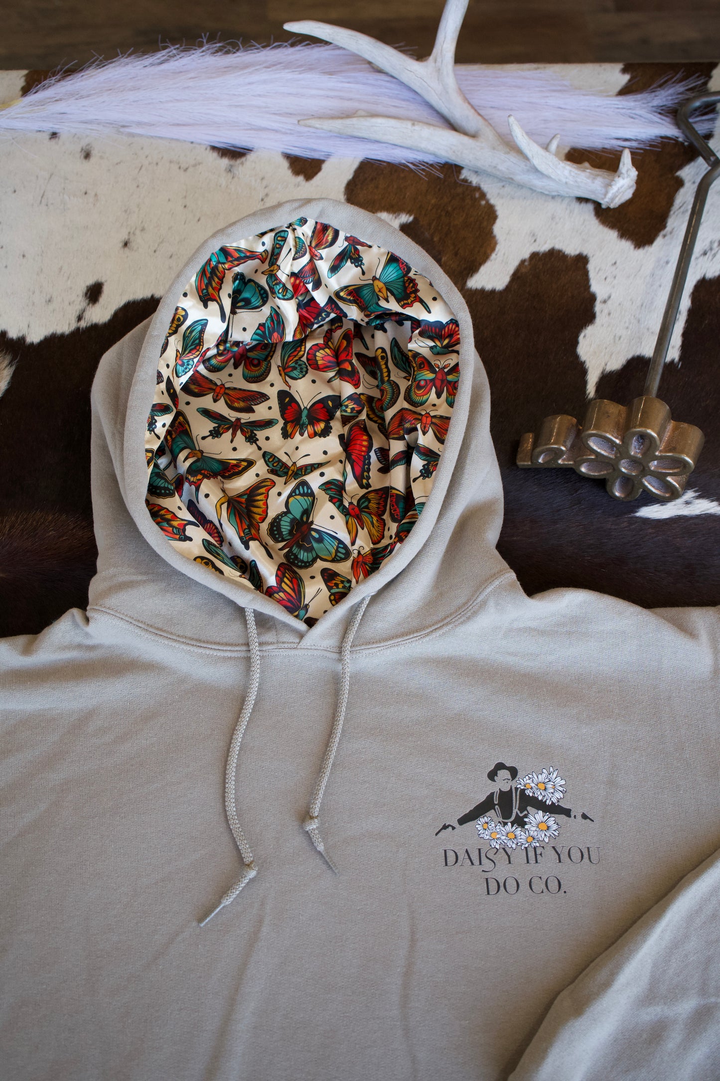 Satin Lined Western Hoodies - DiYDCo ORIGINALS