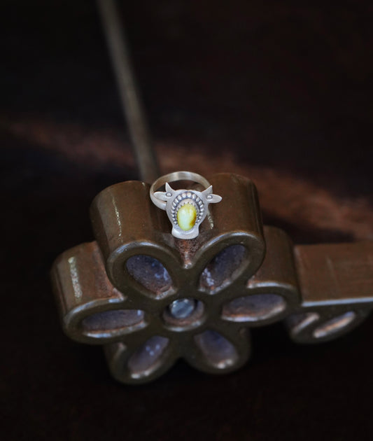 Palomino Cow Ring - Adj