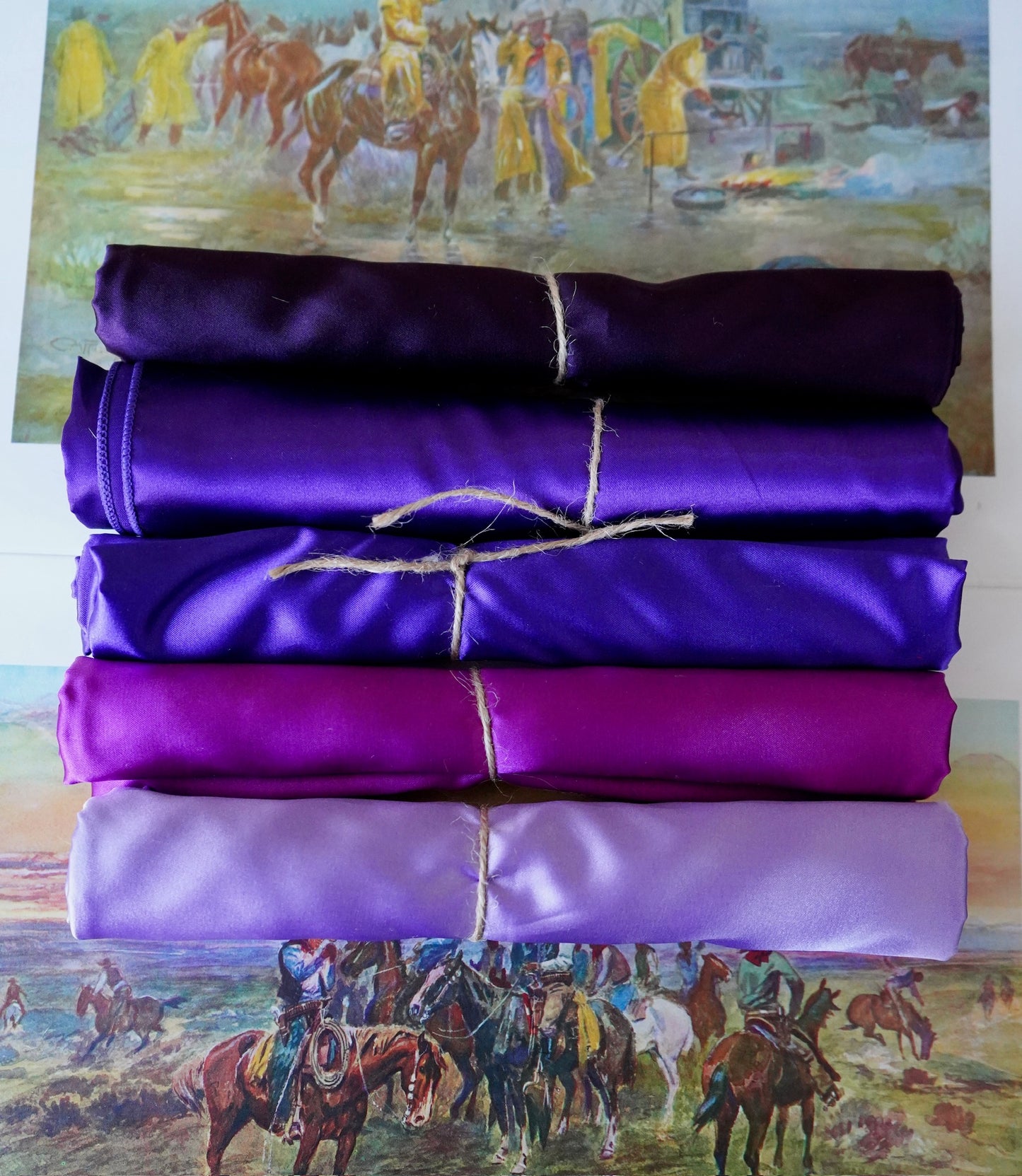 Purple Solid Wild Rags