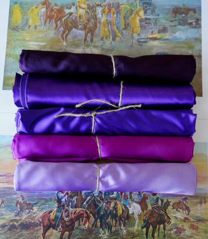 Purple Solid Wild Rags