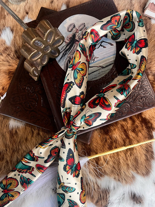 Butterfly Booties Wild Rag