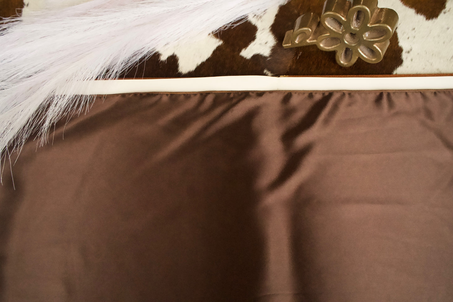 Dark Brown Solid Wild Rag