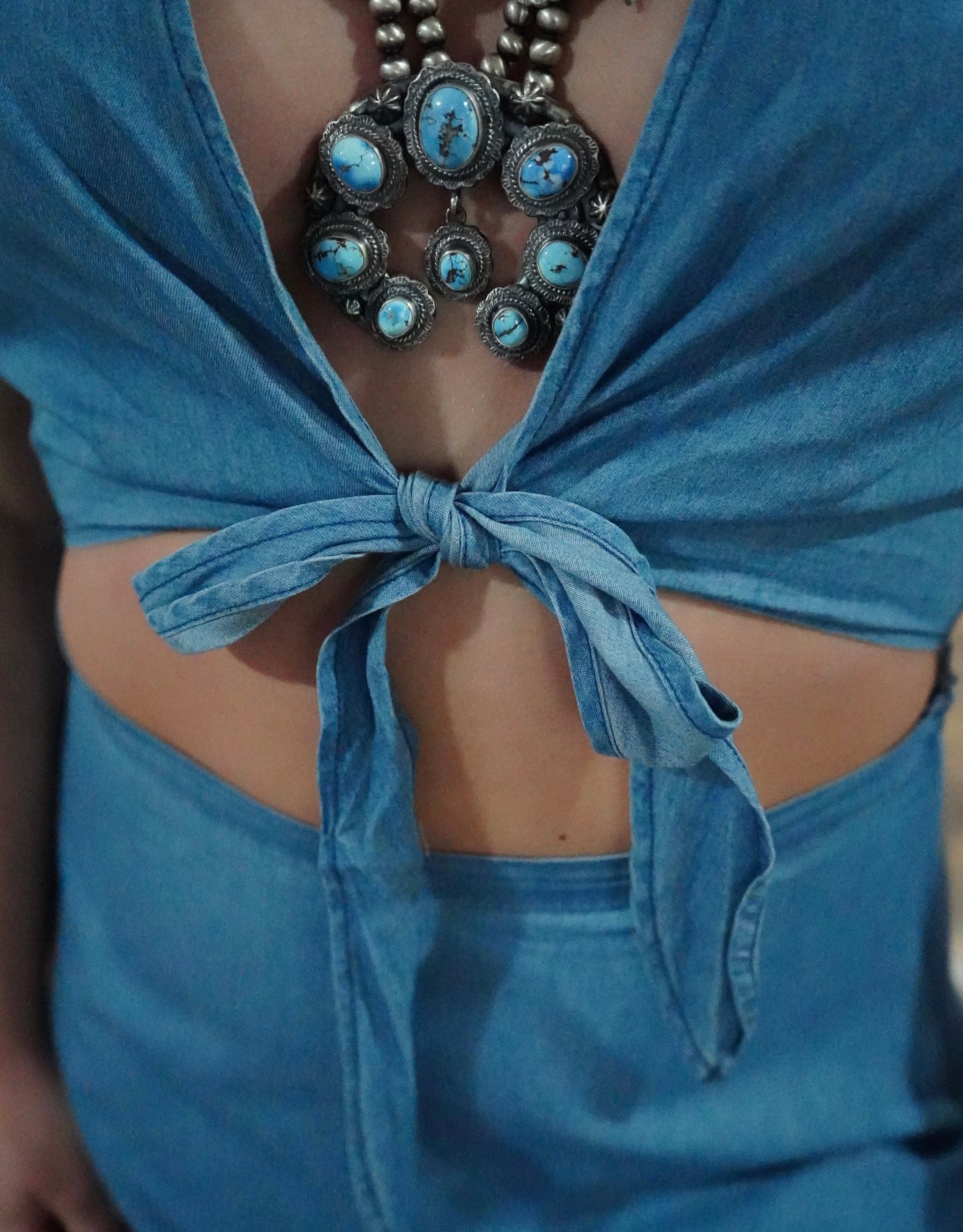 Cowgirls Cry Denim Dress