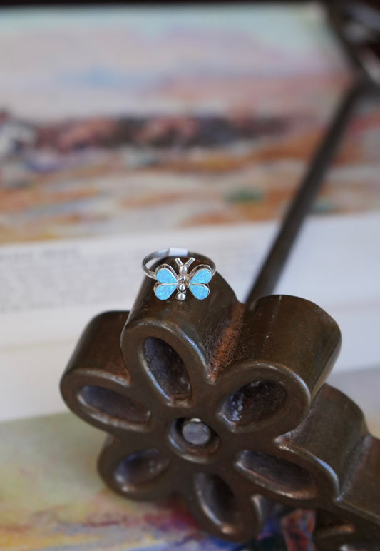 Swain Charlie Opal Butterfly Rings