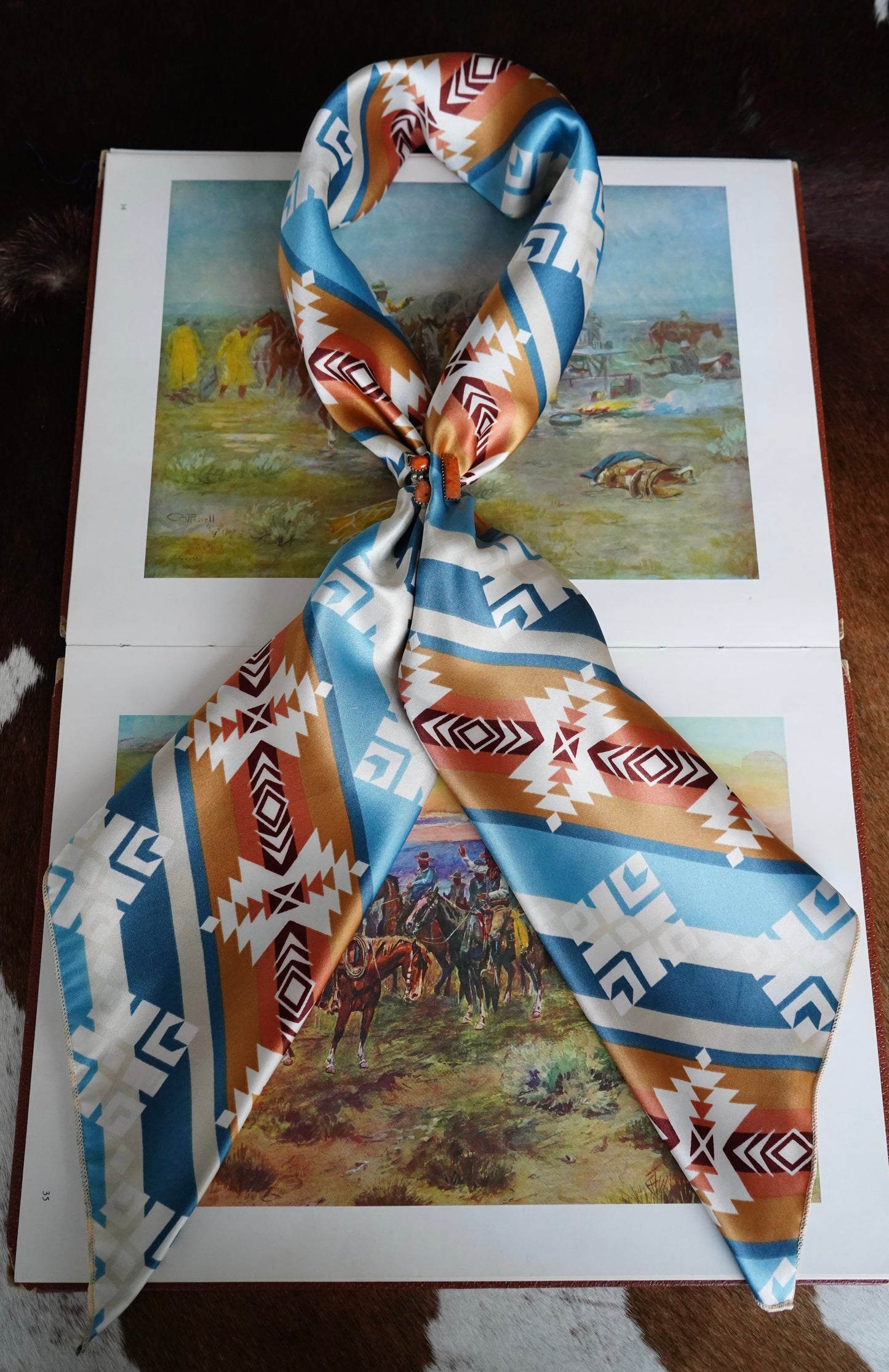 Striped Navajo Aztec DS Wild Rag