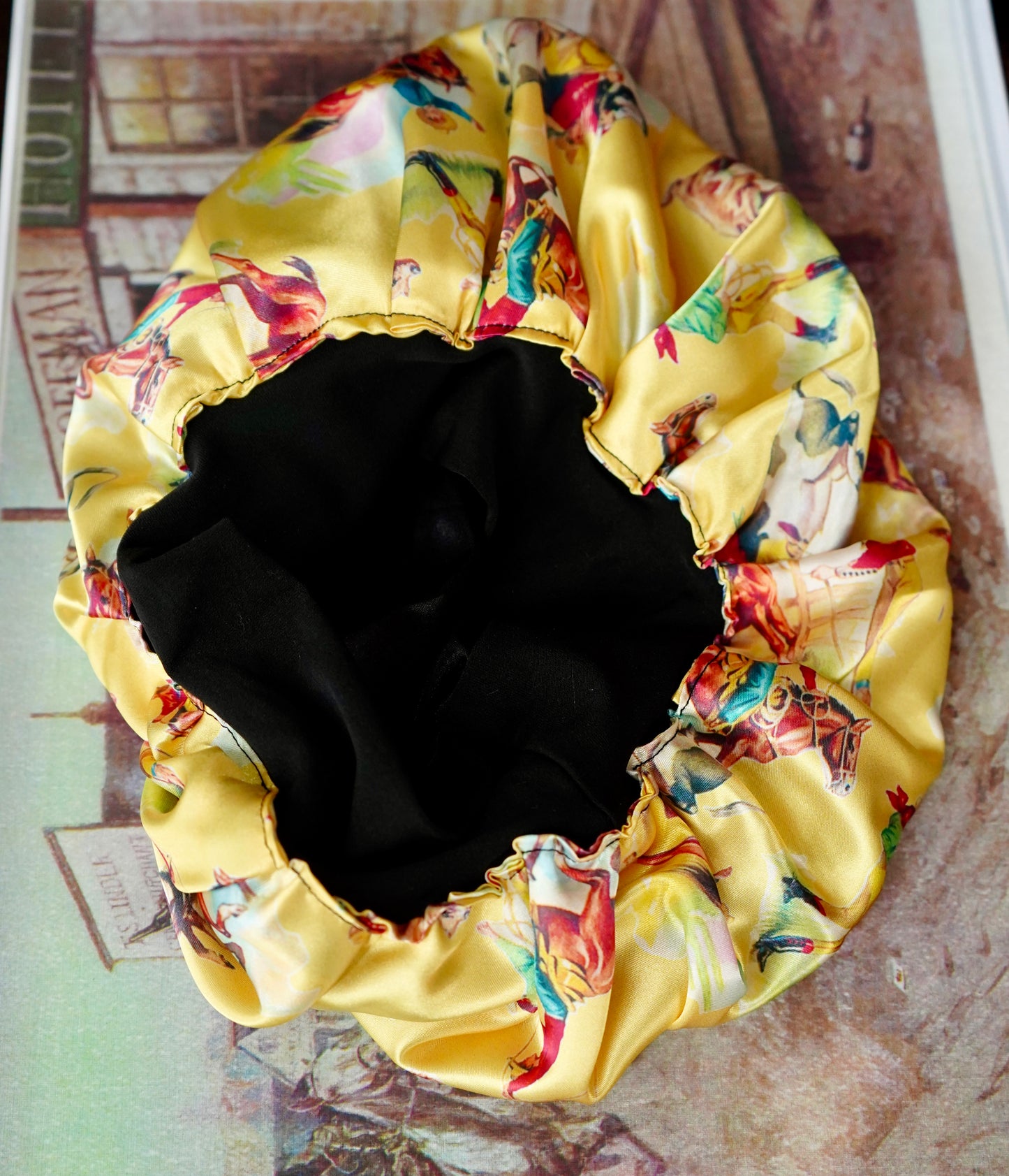 Daisy Satin Bonnets
