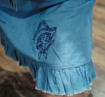 Cowgirls Cry Denim Dress