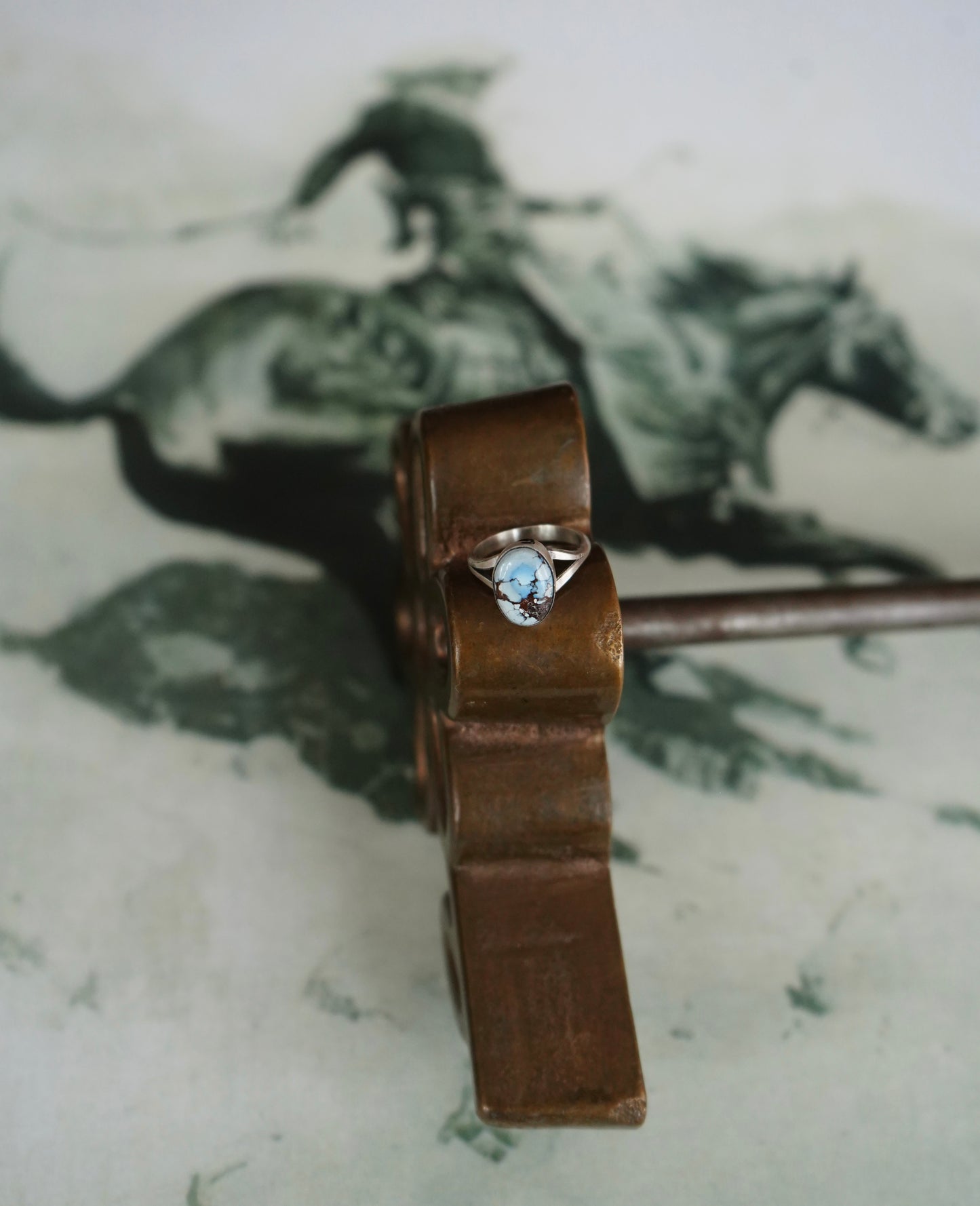 Golden Hills Nugget Ring - Sz 6