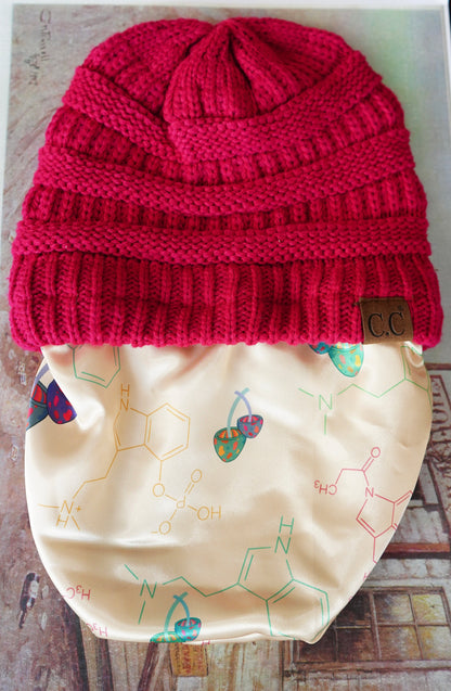Adult Satin Lined Beanies