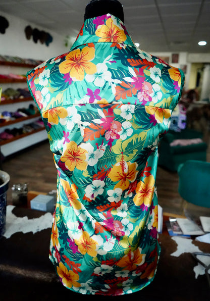 Daisy Original Green Hawaiian w/ Green Cheetah - Size 10
