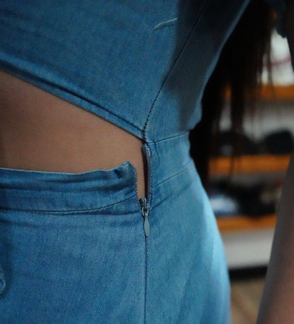 Cowgirls Cry Denim Dress