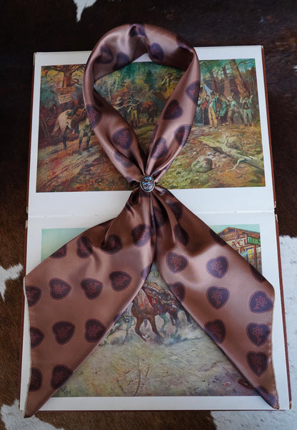 DiYDCo Line - Daisy Branded Leather Wild Rag