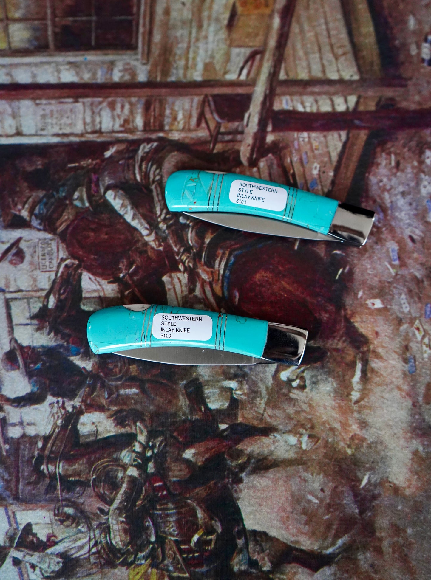 Turquoise Knives