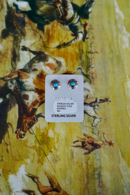 Concho Stud Earrings