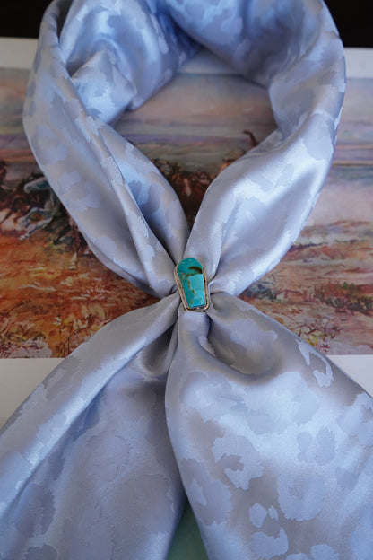 Large Jacquard Cheetah DS Wild Rags