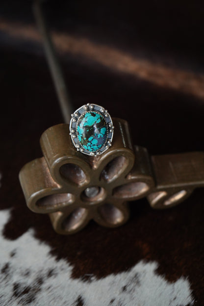 Lander Turquoise Rings - Adjustable