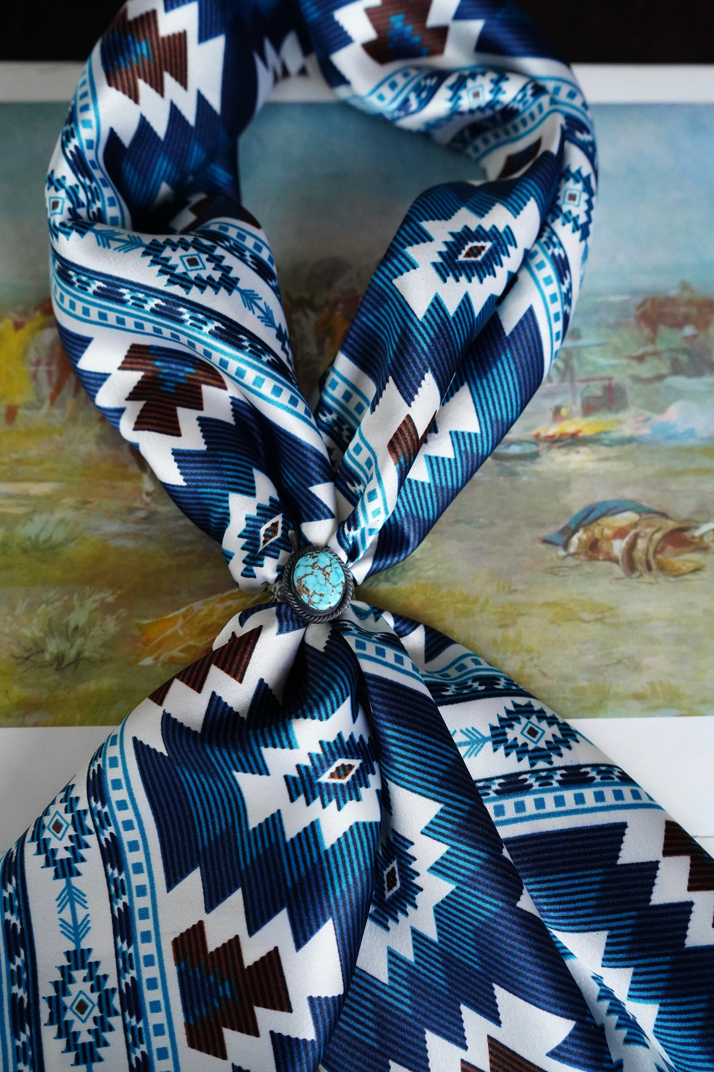 Montana Aztec Double Sided Wild Rag