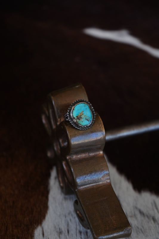 Vintage Kingman Nugget Ring - Sz 8