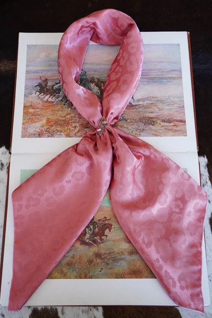 Large Jacquard Cheetah DS Wild Rags