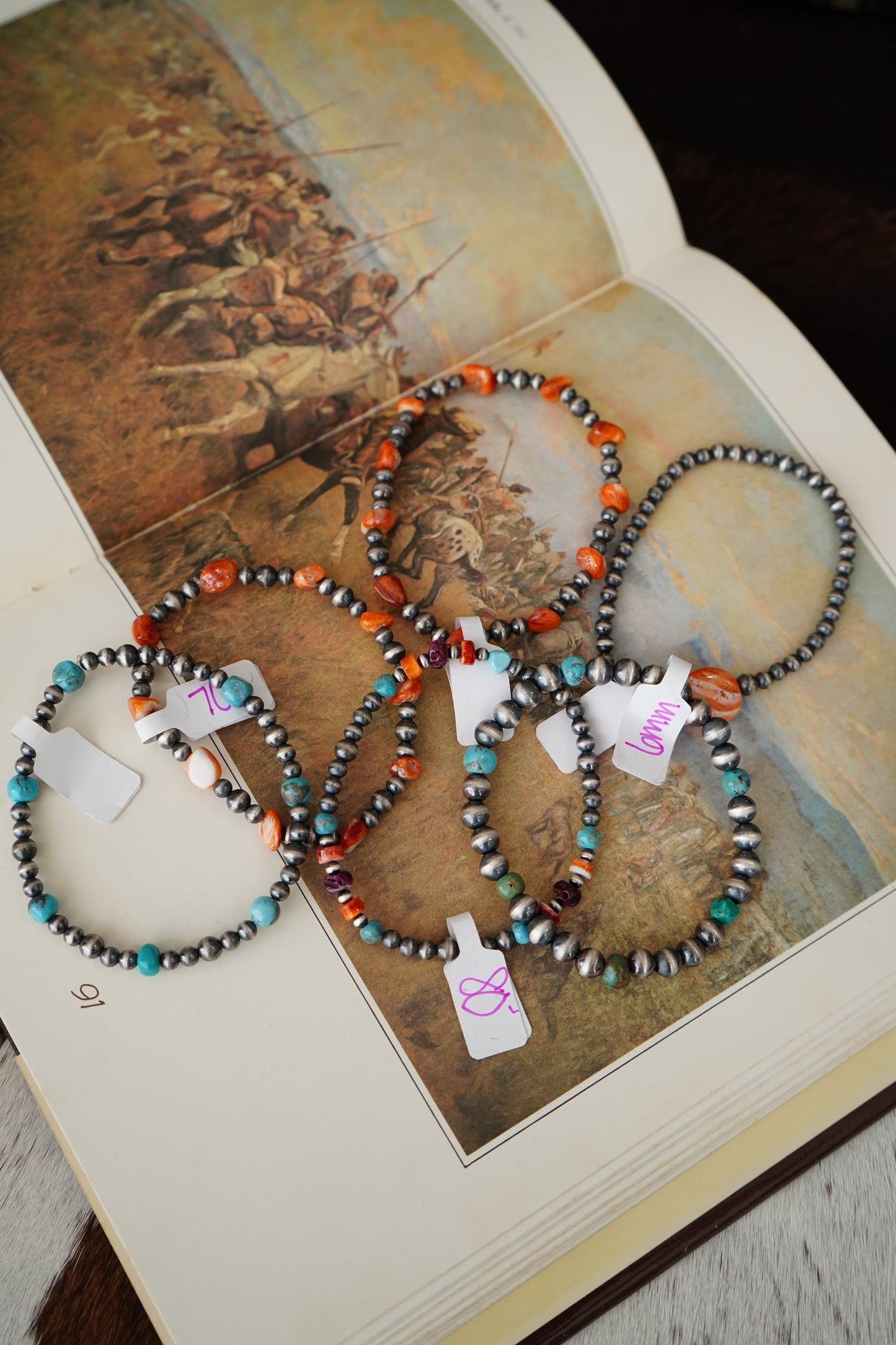 Sterling Silver Pearls Stretchy Bracelets