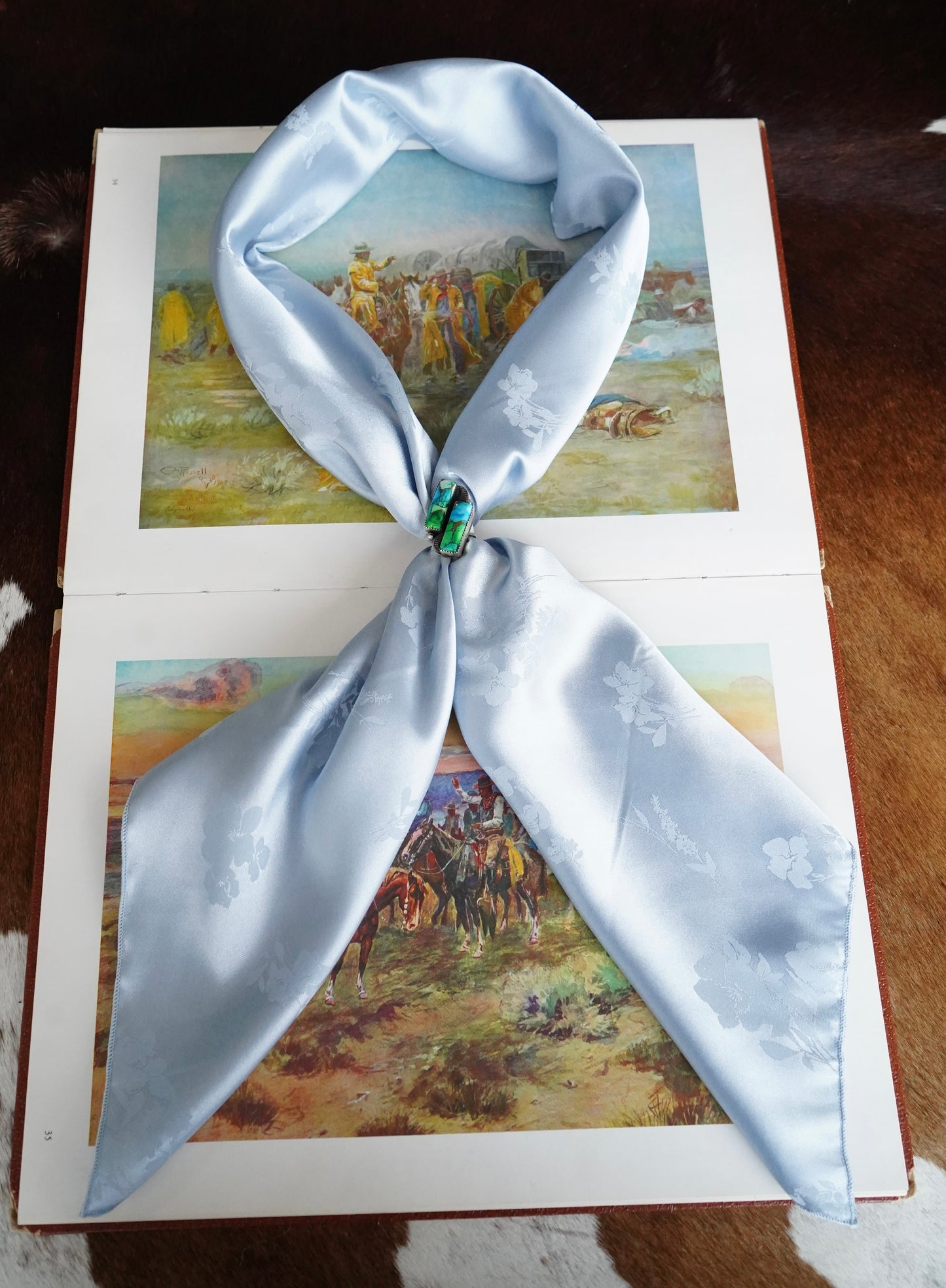 Floral Jacquard DS Wild Rags