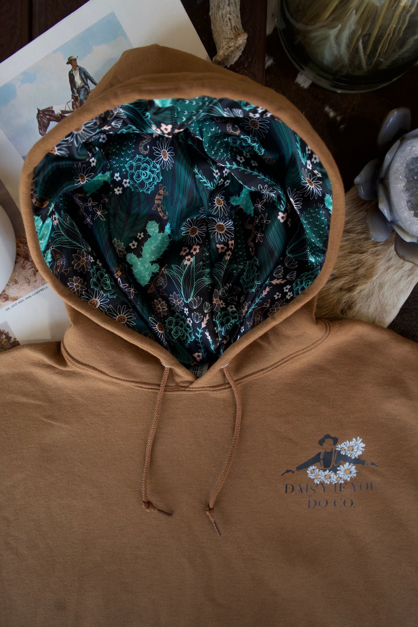 Satin Lined Western Hoodies - DiYDCo ORIGINALS