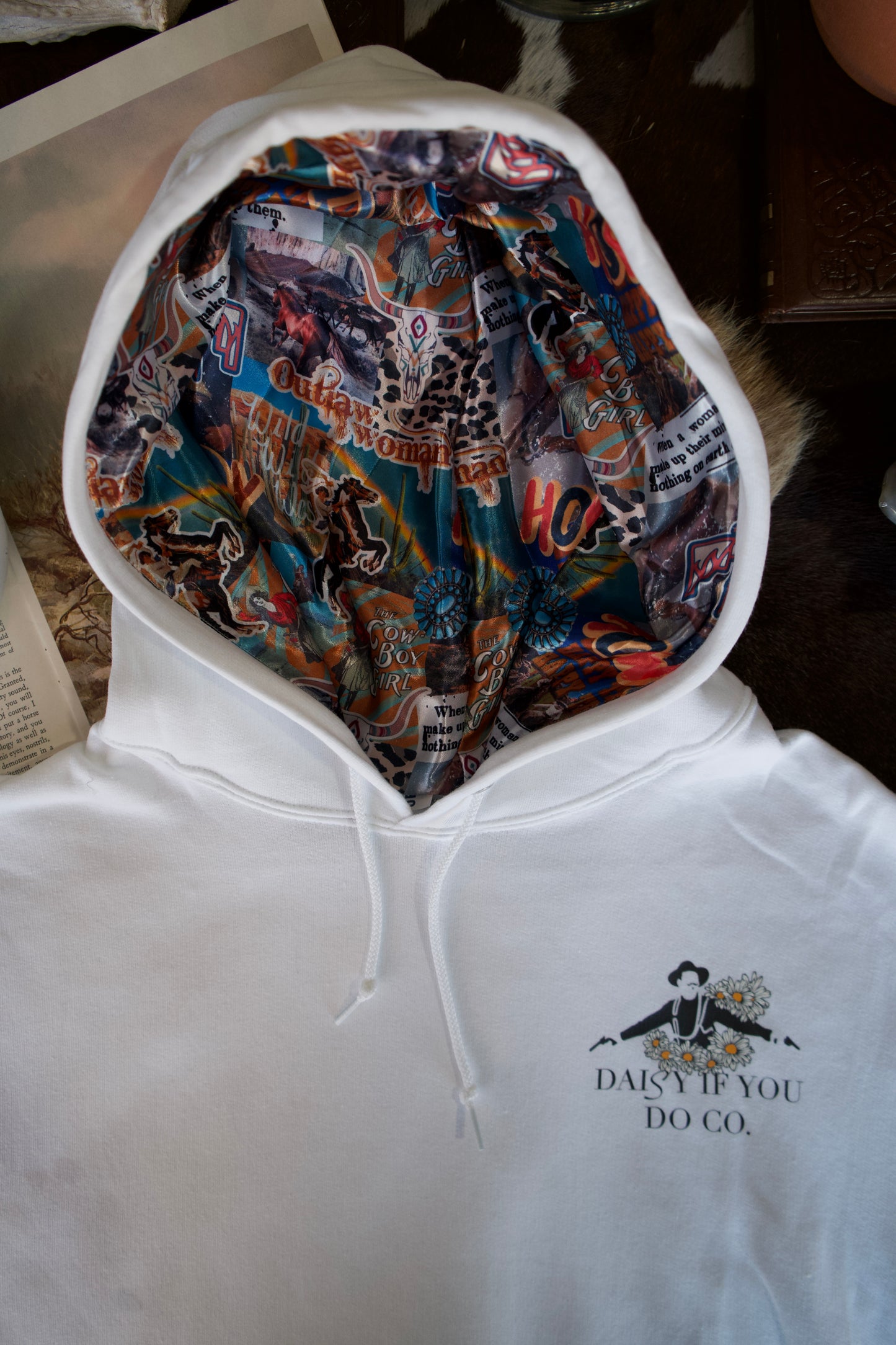 Satin Lined Western Hoodies - DiYDCo ORIGINALS