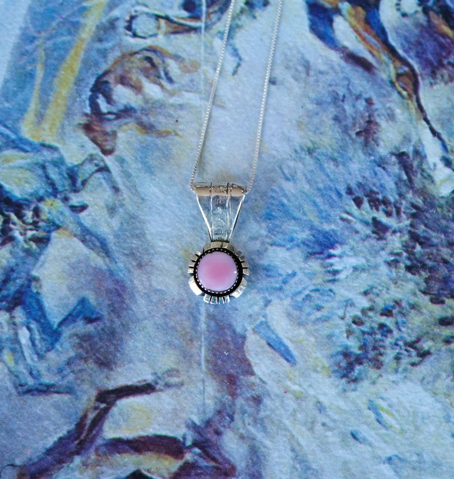 Arlene Lewis Pink Conch Pendant