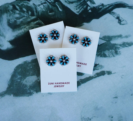 Tricia Leekity Flower Stud Earrings