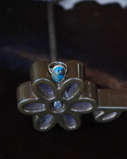 Persian Turquoise Ring - Sz 5.5