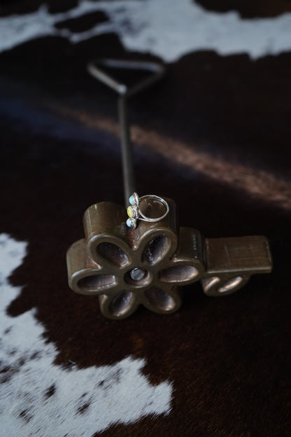 2 Stone Palomino w/ Golden Hills Ring