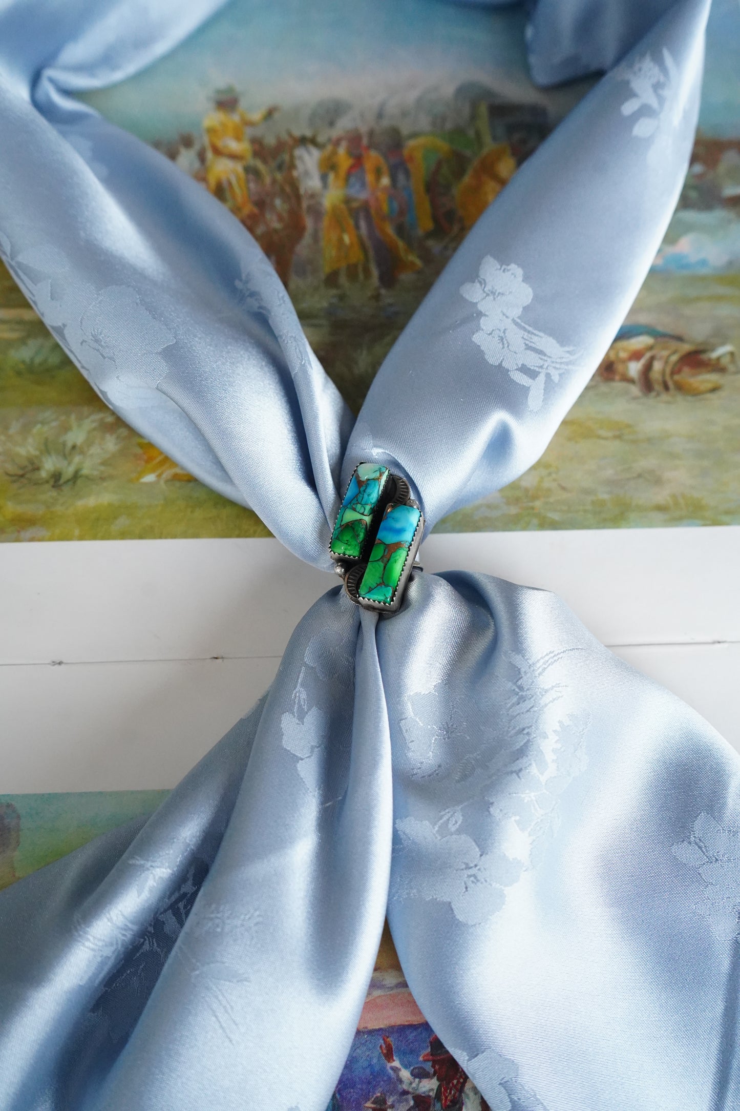 Floral Jacquard DS Wild Rags