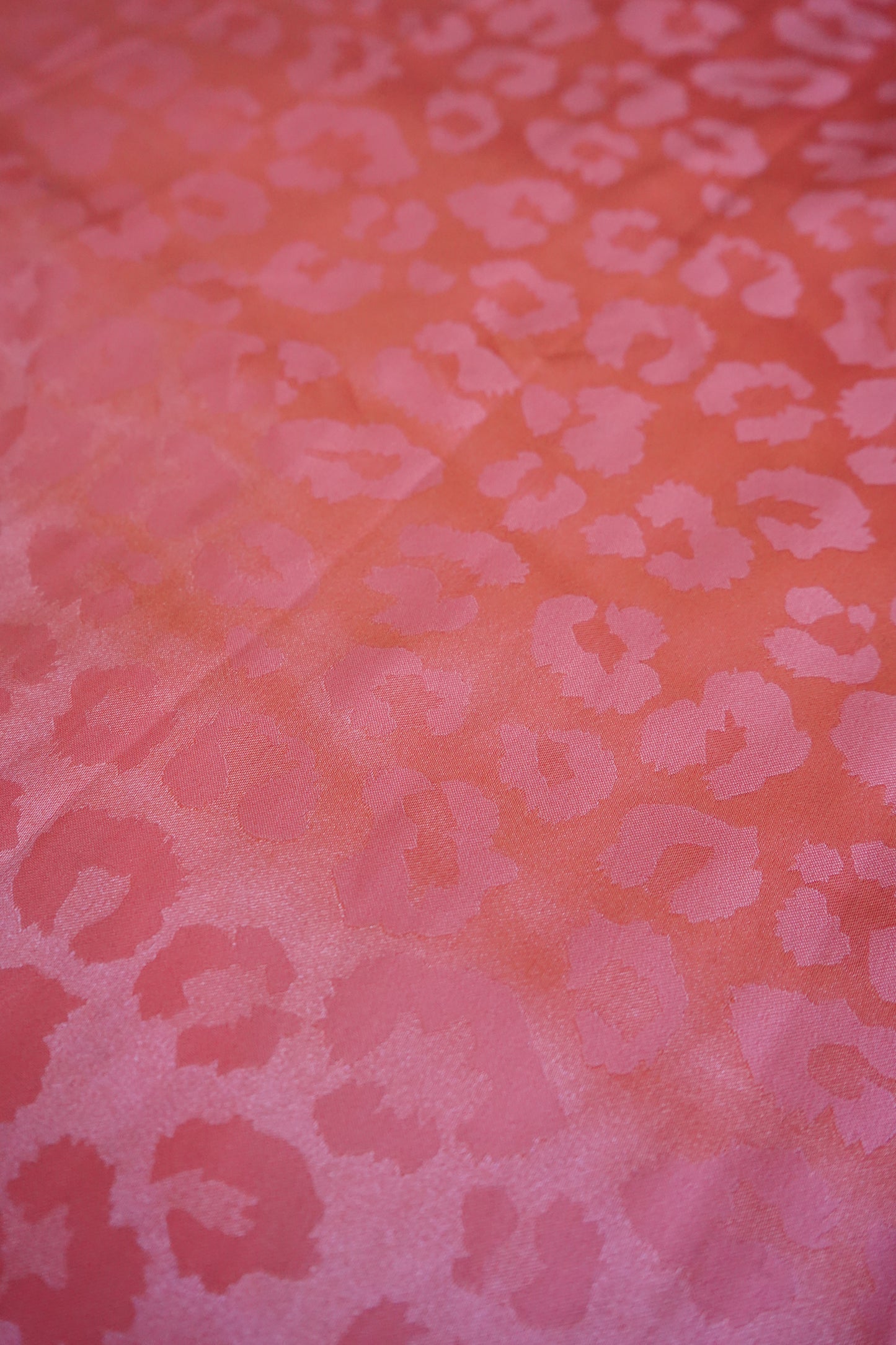 Large Jacquard Cheetah DS Wild Rags