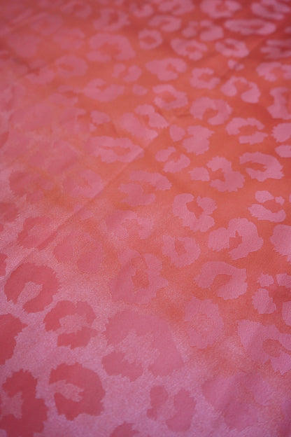 Large Jacquard Cheetah DS Wild Rags