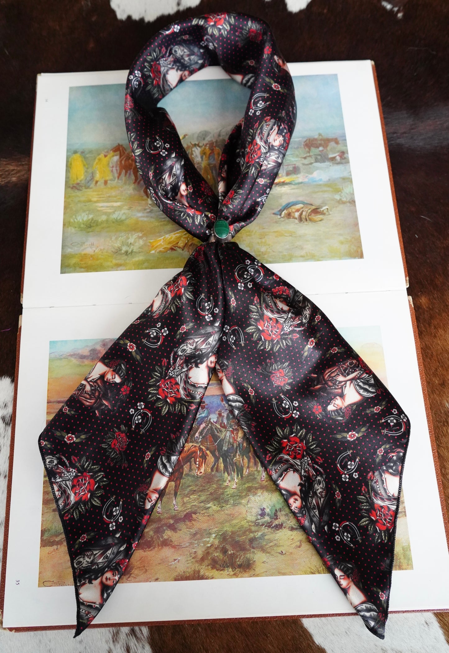 American Traditional Rosial Wild Rag