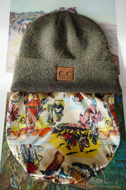 Adult Satin Lined Beanies