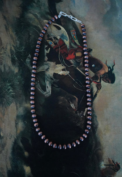 Copper Pearl Necklaces