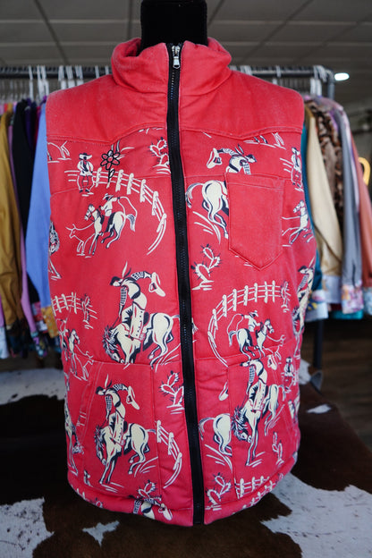 M - Cowboys w/ Daisy Brand Vest