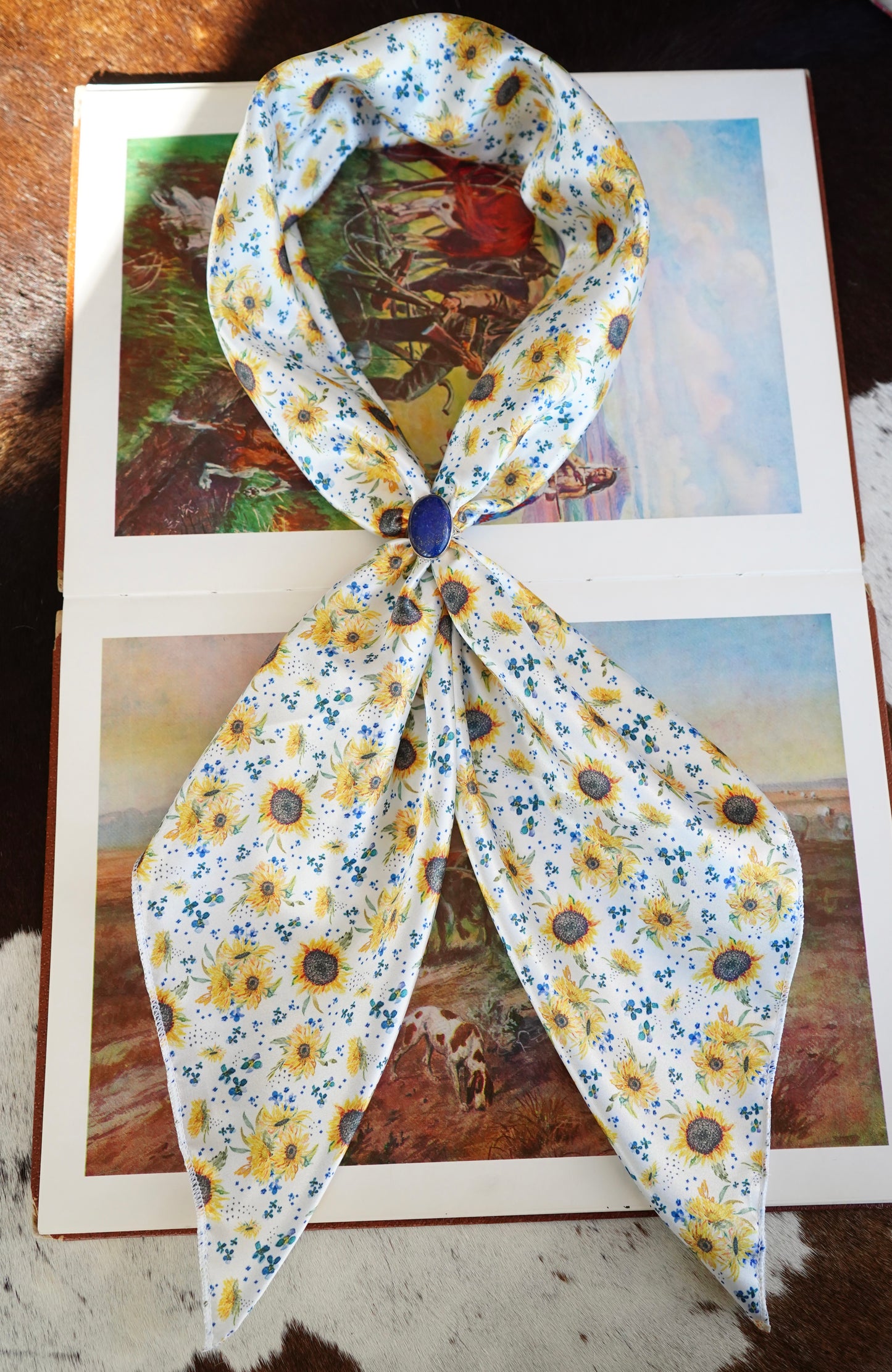 Mini Original Sunflowers Wild Rag