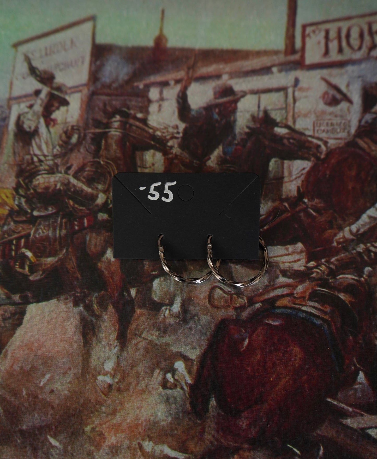 Italian Gold & Silver Hoops