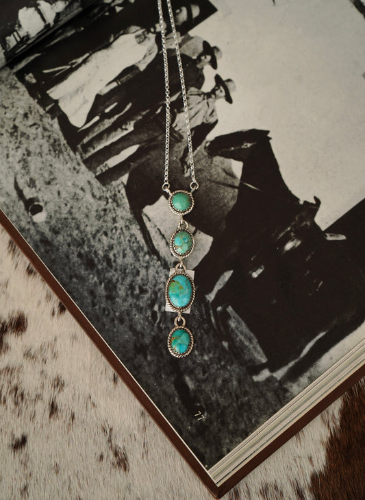 Turquoise Lariat Necklaces