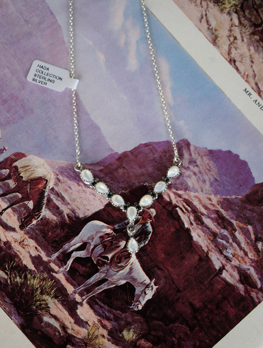 8 Stone MOP Necklace