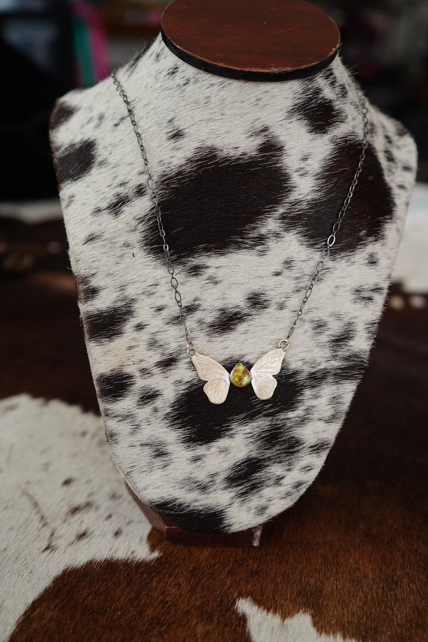 Palomino Butterfly Necklace